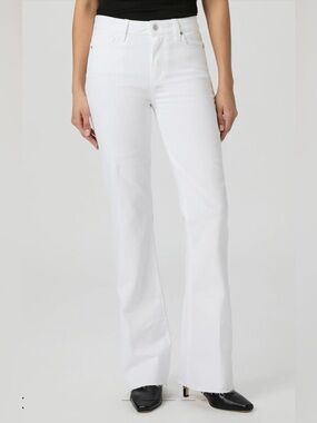 Paige laurel canyon white jeans
